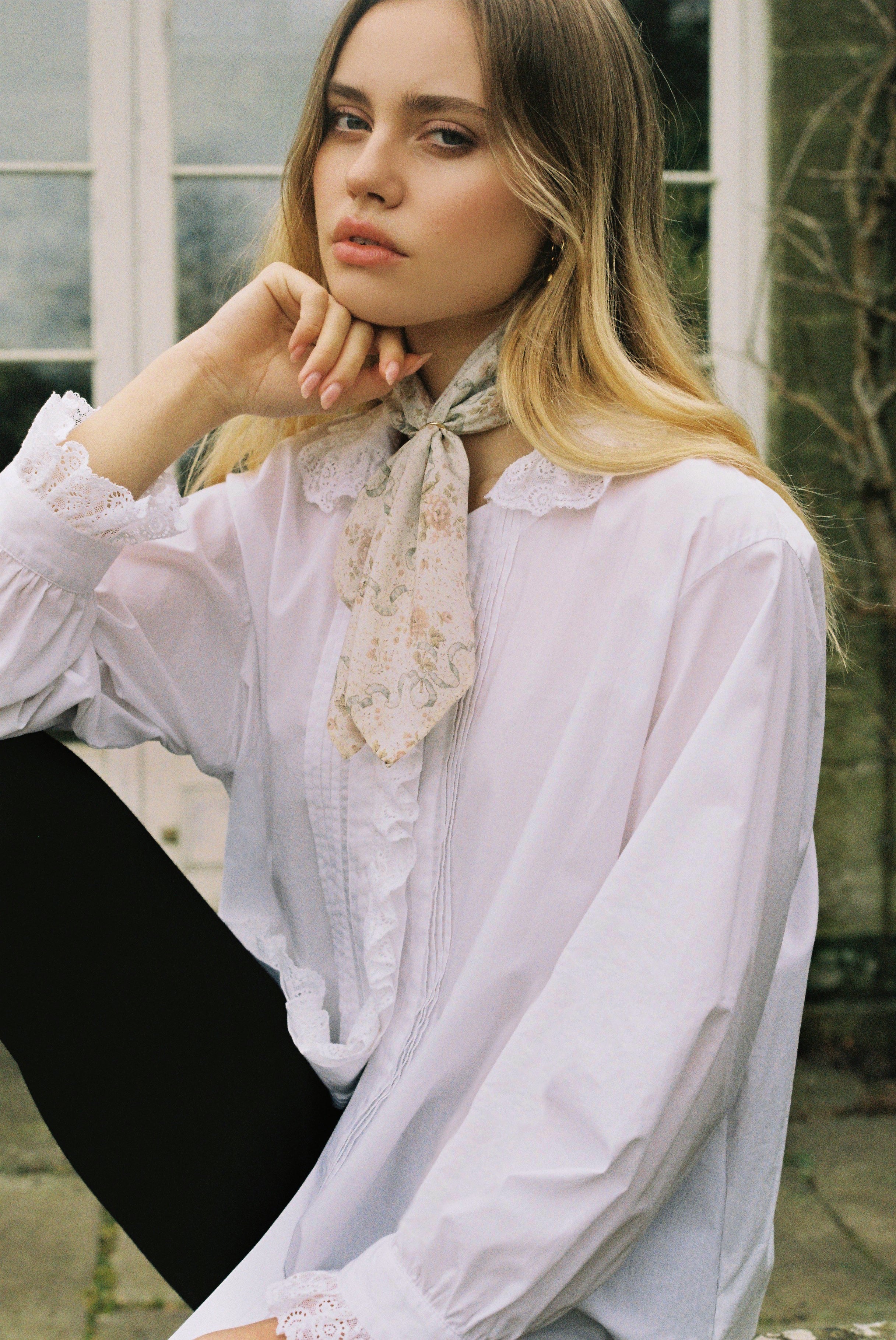 Rosalia Silk Scarf